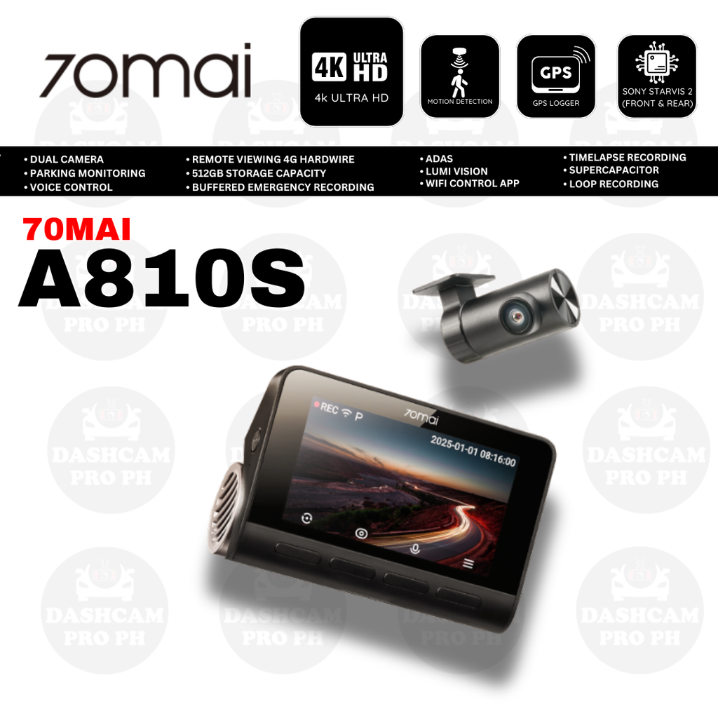 70mai A810S – DASHCAM PRO PH