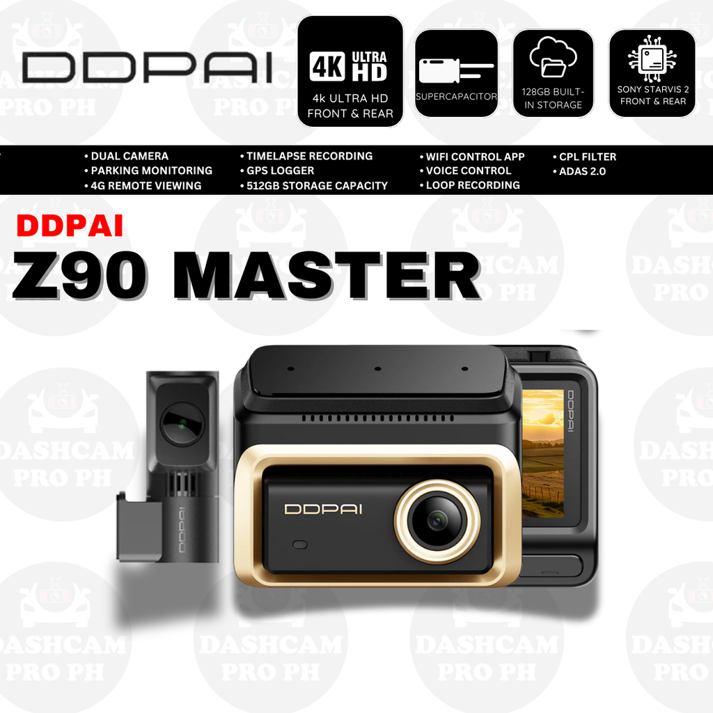 DDPAI Z90 MASTER – DASHCAM PRO PH