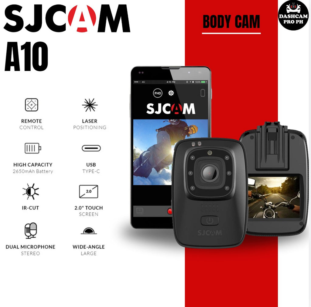 SJCAM A10 – DASHCAM PRO PH